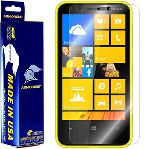 [2-Pack] ArmorSuit MilitaryShield Nokia Lumia 620 Screen Protector HD Film - Picture 1 of 6