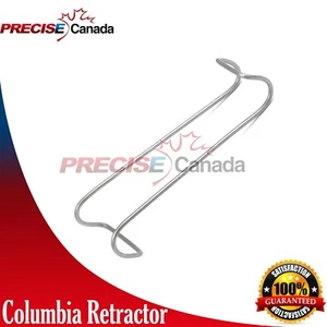 Columbia Lip Retractors Double End 37/50mm Wide Size 5.5inch Dental Lab Instr - Imagen 1 de 2