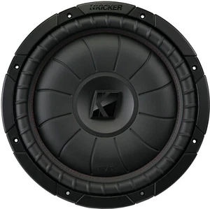 KICKER 43CVT122 CAR AUDIO 12" COMPVT SHALLOW MOUNT SUBWOOFER/SUB WOOFER 2 OHMS - Picture 1 of 3