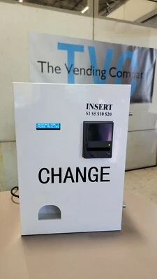 Máquina expendedora de cambio de dólares por cuartos 1000 cuartos $250 en efectivo Foto 1 de 4