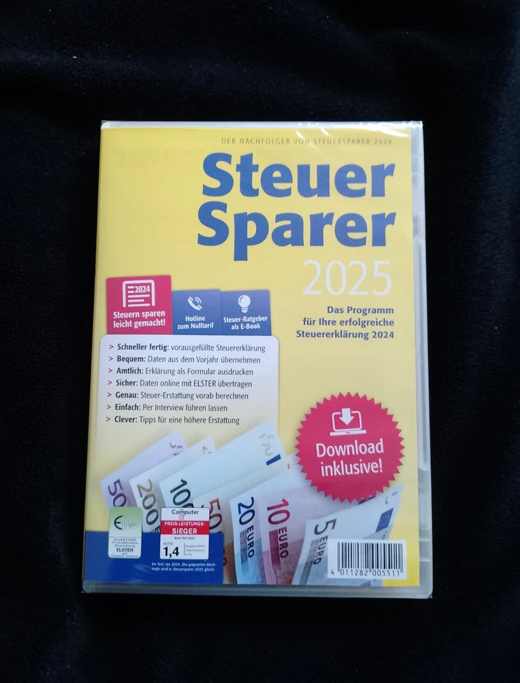 Lidl Steuer Sparer 2025 für Jahr 2024 , CD oder Download Code - Bild 1 von 1