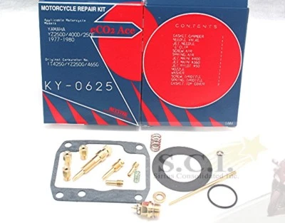 YAMAHA YZ250 YZ400 IT425 YZ465 CARBURETOR CARB REBUILD REPAIR KIT 1977 - 1980  - Image 1 of 4