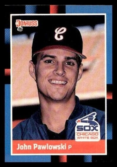 1988 Donruss  #457  John Pawlowski    Pitcher   Chicago White Sox  FREE shipping - Image 1 of 1