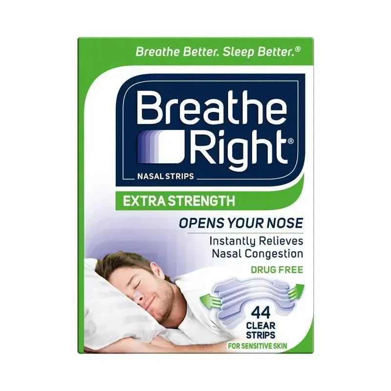 * Breathe Right Nasal Strips Extra Strength 44 Clear Strips - image 1 of 1