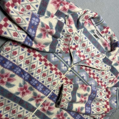 Y2k 2000s Aztec Sweater Womens Medium Patagonia STYLE** Synchilla  AOP Colorful - Image 1 of 4