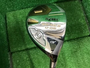 HONMA GOLF BERES U-06 Hybrid Utility 19deg Flex-R 3STAR ARMRQ X 43 With H/C - Picture 1 of 5