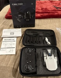 E88 PRO Drone, HD Dual Camera Lens, LED Light, Video, App - Brand New w Bag - Picture 1 of 14