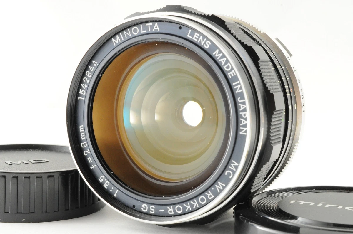 Minolta MD f/3.5 Camera Lenses 28mm Focal for sale | eBay