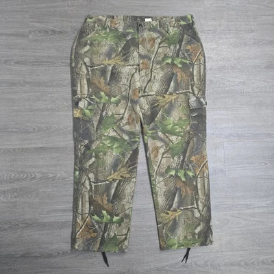 Vintage Liberty Camo Cargo Pants Mens 2XL RealTree Hardwoods Hunting Baggy 46x33 - Image 1 of 4