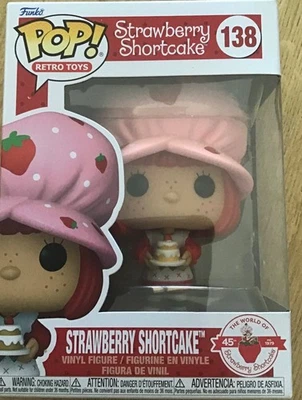 New Strawberry Shortcake Funko Pop Vinyl #138 - image 1 of 2