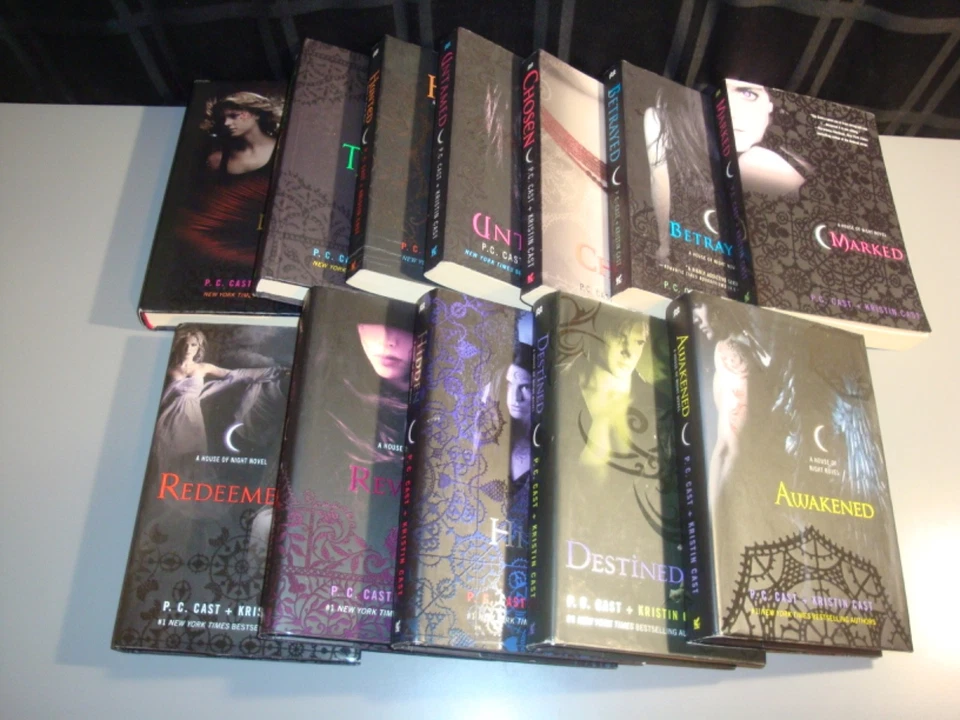 House of Night Series 1-12 Book Lot P C Cast Teen YA Vampires Paranormal Vampyre - Image 1 of 4
