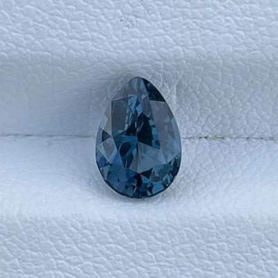 Natural Blue Spinel 1.49 Cts Pear Cut Loose Gemstone - Image 1 of 4