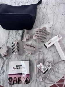 Shark SpeedStyle HairDryer Set RapidGloss High-Velocity 5 Attachments - Bild 1 von 10