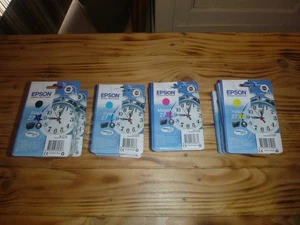 LOT DE 12 CARTOUCHES D ENCRE D ORIGINE EPSON 27 XL - Afbeelding 1 van 9