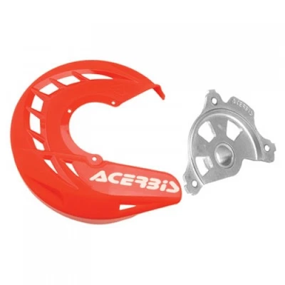 Acerbis X-Brake Front Disc Cover with Mounting Kit Red 1654800009 - Image 1 of 3