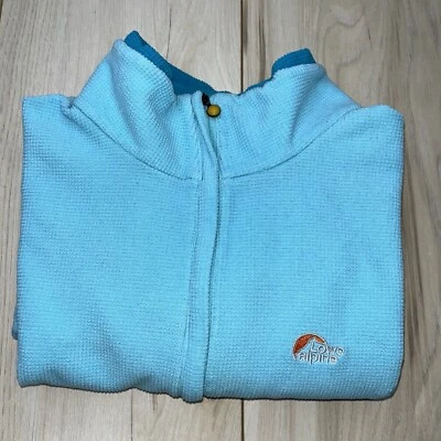 LOWE ALPINE  1/4 Zip Fleece Pullover Outdoor L/S Blue Women’s Size L Large - Image 1 of 4