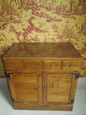 Барный шкаф Ethan Allen 30 дюймов с основанием из клена индивидуальный план комнаты CRP  - Изображение 1 из 4