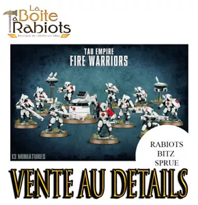 Warhammer 40000 Tau empire Fire Warriors Vente au détails Rabiots Bitz Sprue - Foto 1 di 23