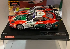 Slot Car carrera exclusiv 20201 Ferrari 575 GTC #13 G. P.C.24H Spa 2004 1/24 - Picture 1 of 8