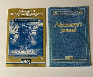 Dungeons & Dragons Champions of Krynn PC Adventure's Journal Regelbuch OHNE SPIEL  - Bild 1 von 2