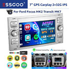 DAB+ For Ford Focus MK2 Transit Mk7  Android 13 Car Stereo FM Radio GPS Carplay