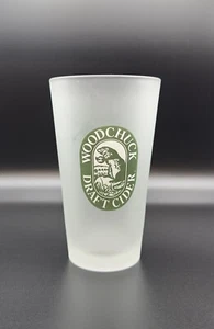 Woodchuck Draft Cider Beer Pint Shaker Glass Frosted Glass - Picture 1 of 4