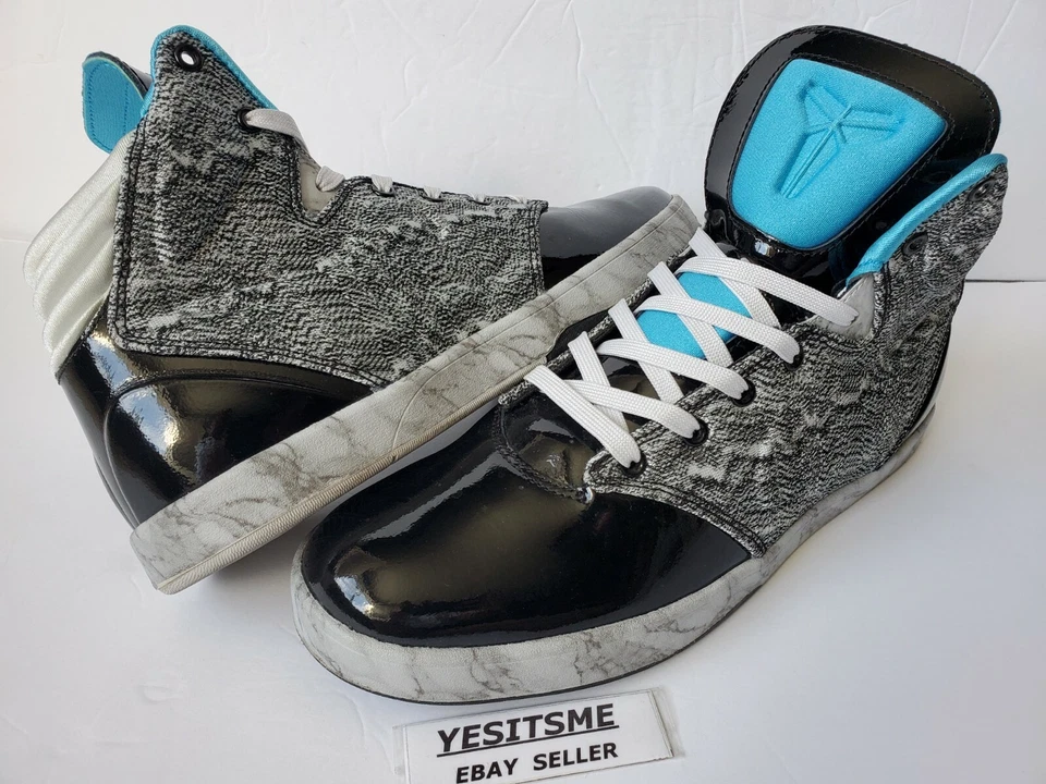 NIKE KOBE 9 NSW LIFESTYLE TXT 'BLACK PLATINUM' MEN'S SIZE 10.5 (649699-001) - Image 1 of 4