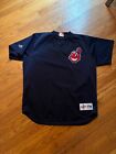 Cleveland Indians Jersey XL Majestic Diamond Collection Mesh Vintage