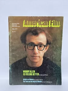 American Film Magazine May 1977 Woody Allen Cover - Foto 1 di 11