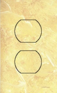 Gold Marble SwitchStix Single Duplex Outlet Cover - Picture 1 of 1