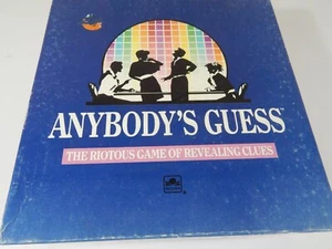 Vintage Anybody's Guess (1990) The Riotous Game of Revealing Clues *Complete* - Picture 1 of 10