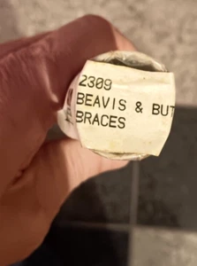 Beavis and Butthead-Faces & Braces -Vintage Poster 1993 Factory Seal (35x23inch) - Picture 1 of 5