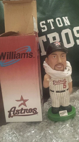 Rare 2001 SGA Houston Astros Jeff Bagwell Houston Astros Bobblehead Bobble Cover