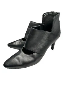 Vestido de tacón alto Aerosoles EXPLOSIVO de cuero negro talla 8,5 ¡Precioso! - Imagen 1 de 5