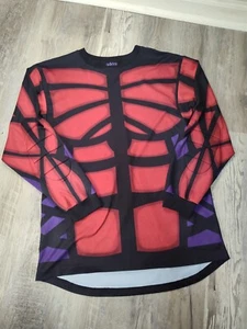 Maglietta imbottita vintage anni '90 Adidas portiere calcio design Spiderman taglia M - Foto 1 di 8