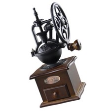  Classic Coffee Mill Manual Espresso Hand Crank Grinder Old Fashioned