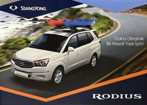 SsangYong Rodius Prospekt Brochure Depliant Türkei - Bild 1 von 1