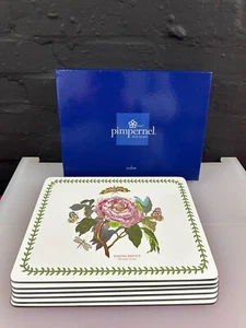 Juego de 6 manteles de mesa Portmeirion para jardín botánico 12" x 9" pimpinela 1 - Imagen 1 de 6