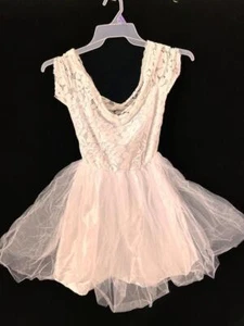 Leg Avenue Princess costume dress up size S M 6 8 lace white full tulle skirt - Picture 1 of 7