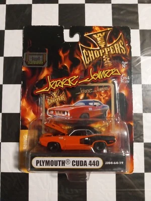 Funline 1:64 Diecast Jesse James WCC - PLYMOUTH CUDA 440 (Naranja) Sin usar, en caja Foto 1 de 2