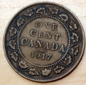 1917 Canada 1 Cent - Picture 1 of 2