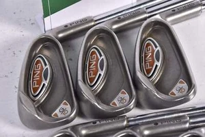 Ping G10 Irons / 3-9i / Black Dot / Stiff Flex Ping AWT Shafts - Picture 1 of 7