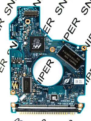 PCB - Toshiba 60GB MK6026GAX (HDD2194 D ZE01 T) G5B000465 A0/PA202D Hard Drive - Image 1 of 4