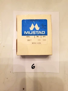 Mustad - - 1 CAJA 100 CT. #33645 - 3/0 anzuelos - aparejo de pesca - Imagen 1 de 1