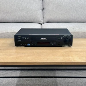 JVC HR-S7600U Super S-VHS SVHS TBC VCR **FULLY REBUILT, DYNAMIC DRUM DISABLED** - Picture 1 of 6