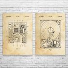 Computer Hardware Patent Prints Set Of 2 Wall Art Home Office Decor