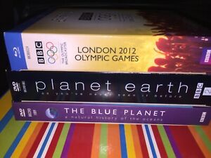 Docs Box Bundle - Blue Planet Planet Earth DVDs London 2012 Olympic Games Bluray