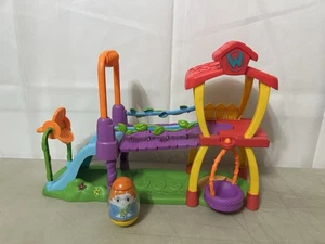 Playskool 2010 Weeble Rock 'n Wobbles PLAYGROUND playset pretend toy Weebles - Picture 1 of 8