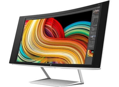 HP Z34C 34” Ultra-Wide Curved Monitor (Model K1U77A) - WQHD 3440x1440 - Image 1 of 4