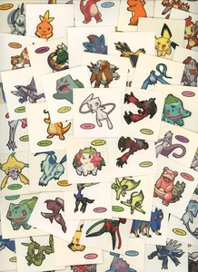 ZUFÄLLIGES LOS (10) - Pokemon Daiichi Pan Japanisches Brot Sticker Set Sammlung - Bild 1 von 4
